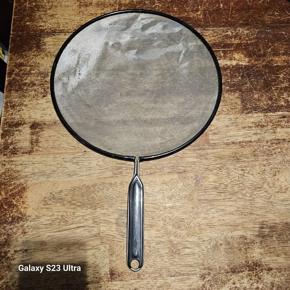 Dbl Splatter Screen for Frying Pan 11.5